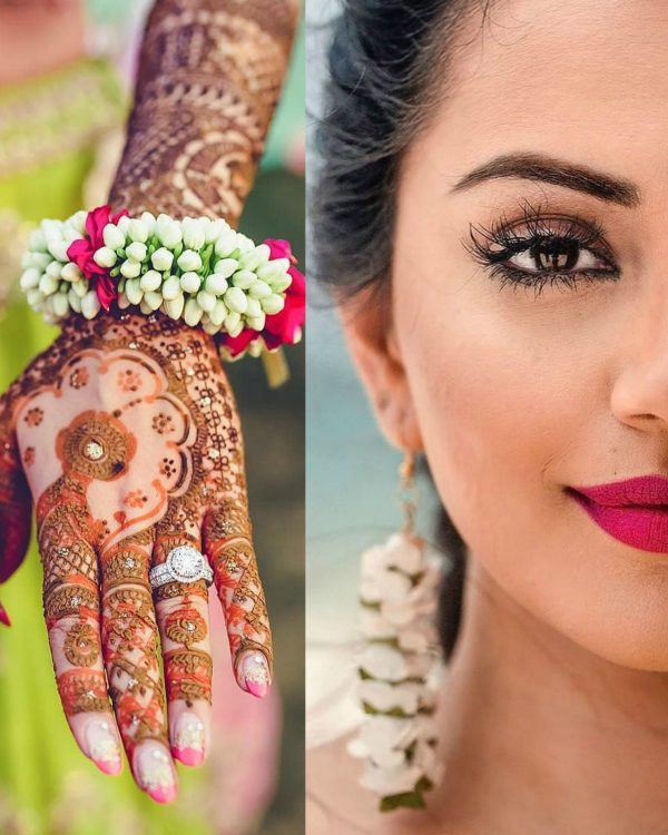 what design you seeing in the image that was design by the best mehndi designer in Mathura city, Vijay Mehndi Art & Permanent Tattoo Art.